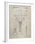 PP187- Sandstone Parachute 1982 Patent Poster-Cole Borders-Framed Giclee Print