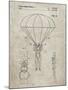 PP187- Sandstone Parachute 1982 Patent Poster-Cole Borders-Mounted Giclee Print