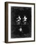PP191- Black Grunge Mickey Mouse 1929 Patent Poster-Cole Borders-Framed Giclee Print