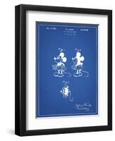 PP191- Blueprint Mickey Mouse 1929 Patent Poster-Cole Borders-Framed Giclee Print