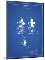 PP191- Blueprint Mickey Mouse 1929 Patent Poster-Cole Borders-Mounted Giclee Print