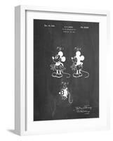 PP191- Chalkboard Mickey Mouse 1929 Patent Poster-Cole Borders-Framed Giclee Print