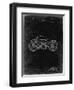 PP194- Black Grunge Harley Davidson Motorcycle 1919 Patent Poster-Cole Borders-Framed Premium Giclee Print