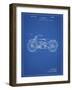 PP194- Blueprint Harley Davidson Motorcycle 1919 Patent Poster-Cole Borders-Framed Giclee Print