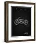 PP194- Vintage Black Harley Davidson Motorcycle 1919 Patent Poster-Cole Borders-Framed Giclee Print