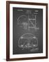 PP196-Black Grid Albach Basketball Goal Patent Poster-Cole Borders-Framed Giclee Print