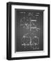 PP196-Black Grid Albach Basketball Goal Patent Poster-Cole Borders-Framed Giclee Print