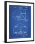 PP196- Blueprint Albach Basketball Goal Patent Poster-Cole Borders-Framed Giclee Print