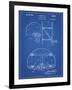 PP196- Blueprint Albach Basketball Goal Patent Poster-Cole Borders-Framed Giclee Print