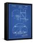 PP196- Blueprint Albach Basketball Goal Patent Poster-Cole Borders-Framed Stretched Canvas