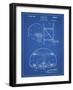 PP196- Blueprint Albach Basketball Goal Patent Poster-Cole Borders-Framed Giclee Print