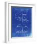 PP196- Faded Blueprint Albach Basketball Goal Patent Poster-Cole Borders-Framed Giclee Print