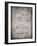 PP196- Faded Grey Albach Basketball Goal Patent Poster-Cole Borders-Framed Giclee Print