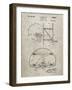 PP196- Sandstone Albach Basketball Goal Patent Poster-Cole Borders-Framed Giclee Print