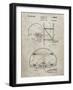 PP196- Sandstone Albach Basketball Goal Patent Poster-Cole Borders-Framed Giclee Print