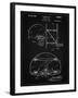 PP196- Vintage Black Albach Basketball Goal Patent Poster-Cole Borders-Framed Giclee Print