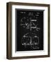 PP196- Vintage Black Albach Basketball Goal Patent Poster-Cole Borders-Framed Giclee Print