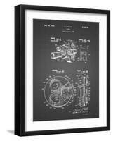 PP198- Black Grid Bell and Howell Color Filter Camera Patent Poster-Cole Borders-Framed Giclee Print