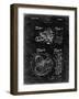 PP198- Black Grunge Bell and Howell Color Filter Camera Patent Poster-Cole Borders-Framed Giclee Print