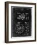 PP198- Black Grunge Bell and Howell Color Filter Camera Patent Poster-Cole Borders-Framed Giclee Print