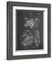 PP198- Chalkboard Bell and Howell Color Filter Camera Patent Poster-Cole Borders-Framed Giclee Print