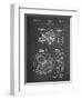 PP198- Chalkboard Bell and Howell Color Filter Camera Patent Poster-Cole Borders-Framed Giclee Print