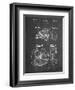 PP198- Chalkboard Bell and Howell Color Filter Camera Patent Poster-Cole Borders-Framed Giclee Print