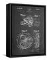 PP198- Chalkboard Bell and Howell Color Filter Camera Patent Poster-Cole Borders-Framed Stretched Canvas