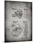 PP198- Faded Grey Bell and Howell Color Filter Camera Patent Poster-Cole Borders-Mounted Giclee Print