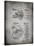 PP198- Faded Grey Bell and Howell Color Filter Camera Patent Poster-Cole Borders-Stretched Canvas