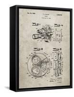 PP198- Sandstone Bell and Howell Color Filter Camera Patent Poster-Cole Borders-Framed Stretched Canvas