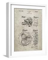 PP198- Sandstone Bell and Howell Color Filter Camera Patent Poster-Cole Borders-Framed Giclee Print