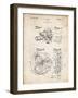 PP198- Vintage Parchment Bell and Howell Color Filter Camera Patent Poster-Cole Borders-Framed Giclee Print