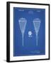 PP199- Blueprint Lacrosse Stick 1948 Patent Poster-Cole Borders-Framed Giclee Print