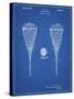 PP199- Blueprint Lacrosse Stick 1948 Patent Poster-Cole Borders-Stretched Canvas