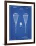 PP199- Blueprint Lacrosse Stick 1948 Patent Poster-Cole Borders-Framed Giclee Print