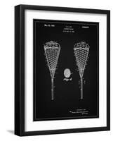 PP199- Vintage Black Lacrosse Stick 1948 Patent Poster-Cole Borders-Framed Giclee Print