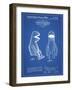 PP2 Blueprint-Borders Cole-Framed Giclee Print