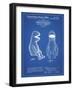 PP2 Blueprint-Borders Cole-Framed Giclee Print