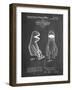 PP2 Chalkboard-Borders Cole-Framed Giclee Print