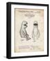 PP2 Vintage Parchment-Borders Cole-Framed Giclee Print