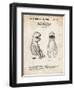 PP2 Vintage Parchment-Borders Cole-Framed Giclee Print