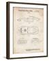 PP21 Vintage Parchment-Borders Cole-Framed Giclee Print