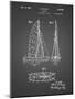 PP216-Black Grid Schlumpf Sailboat Patent Poster-Cole Borders-Mounted Giclee Print