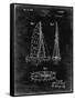 PP216-Black Grunge Schlumpf Sailboat Patent Poster-Cole Borders-Framed Stretched Canvas