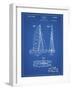 PP216-Blueprint Schlumpf Sailboat Patent Poster-Cole Borders-Framed Giclee Print