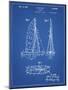 PP216-Blueprint Schlumpf Sailboat Patent Poster-Cole Borders-Mounted Giclee Print