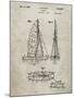 PP216-Sandstone Schlumpf Sailboat Patent Poster-Cole Borders-Mounted Giclee Print