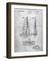 PP216-Slate Schlumpf Sailboat Patent Poster-Cole Borders-Framed Giclee Print