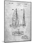 PP216-Slate Schlumpf Sailboat Patent Poster-Cole Borders-Mounted Giclee Print